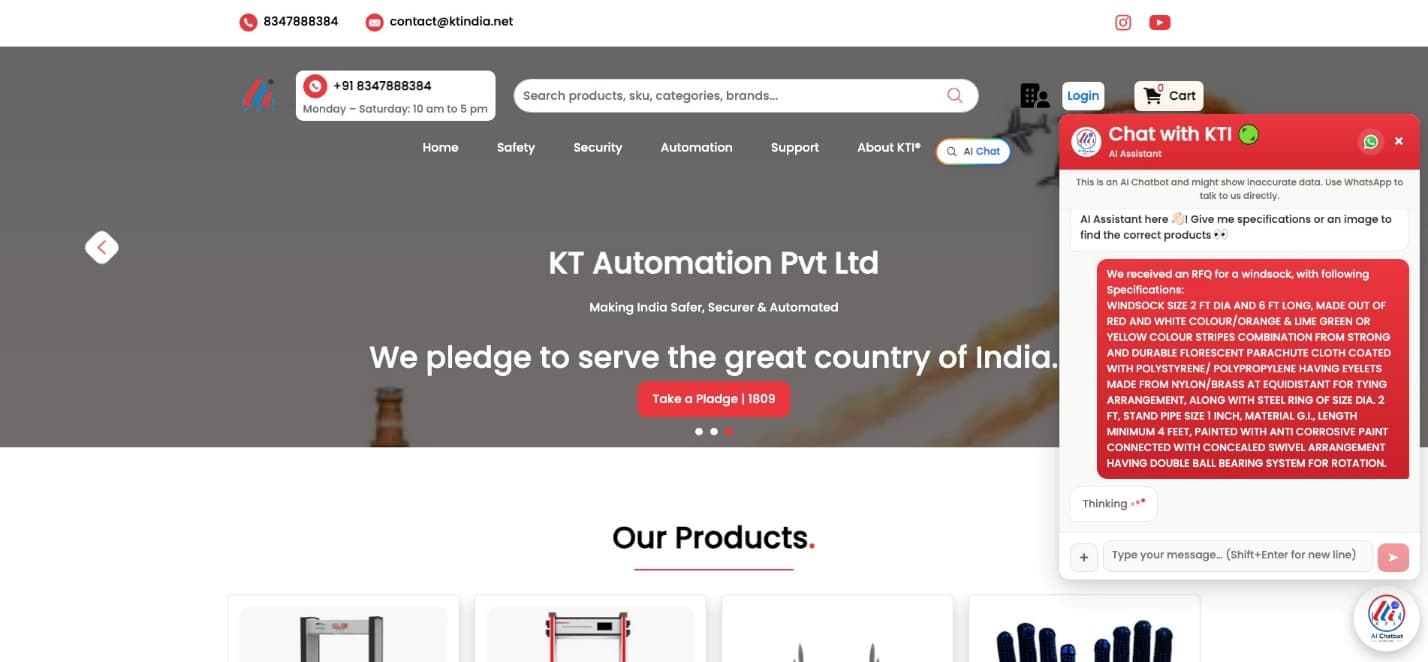 KT Automation Launches AI-Powered Industrial Procurement Platform for Engineering and Safety Buyers
